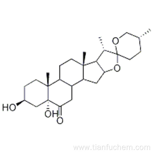 Spirostan-6-one, 3,5-dihydroxy-,( 57185081,3b,5a,25R)- CAS 56786-63-1